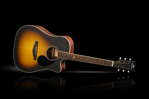KEPMA D1C Sunburst Matt акустическая гитара, цвет санберст фото 3