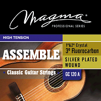 Magma Strings GC120A Струны для классической гитары Серия: Assemble 1&2 Nylon 3 Fluorocarbon Sil