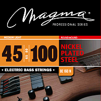 Magma Strings BE160N Струны для бас-гитары Серия: Nickel Plated Steel Калибр: 45-65-80-100 Обмо