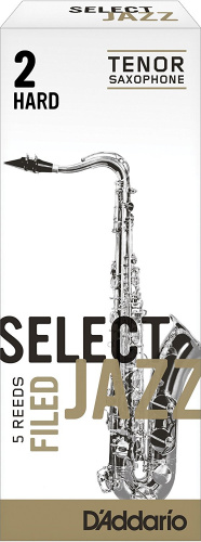 D'ADDARIO WOODWINDS RSF05TSX2H Select Jazz Filed Tenor Saxophone Reeds, 2H, 5 BX трости для тенор саксофона, размер 2, жесткие,