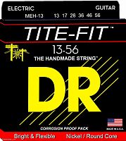 DR MEH-13 серия Tite-Fit для электрогитары, никелированные, Super Heavy (13-56)