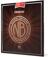 D'Addario NB1356 струны для акустической гитары,Medium, 13-56