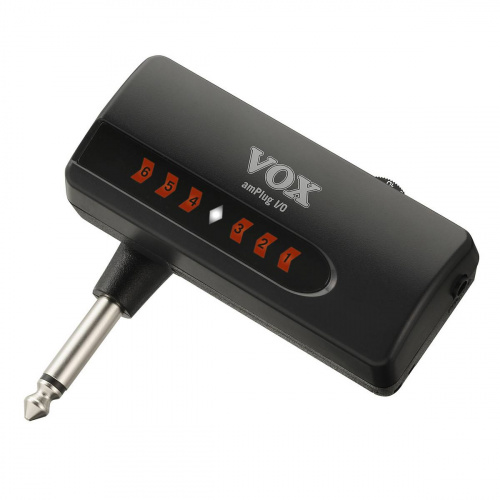 VOX AP-IO AMPLUG I/O мобильный аудиоинтерфейс для гитары, встроенный тюнер для настройки гитары, в комплекте USB кабель, питание от батареек AAA (2 шт фото 3