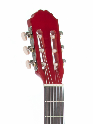 GEWApure Classical Guitar Basic Transparent Red 4/4 Классическая гитара (PS510153742) фото 7
