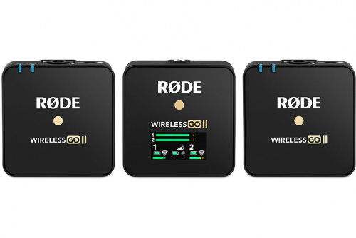 RODE Wireless GO II ультракомпактная двухканальная накамерная беcпроводная система. Дальность действия до 200м. В комплект вход фото 5