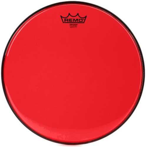 REMO BE-0313-CT-RD Emperor Colortone Red Drumhead 13 цветной двухслойный прозрачный пластик кра