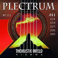 THOMASTIK AC111 Plectrum струны для акустической гитары, сталь/бронза, 11-50