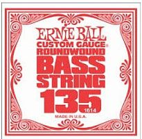 Ernie Ball 1614 струна для бас гитар. никель, калибр 135