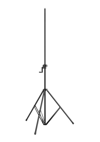 K&M 24615-000-55 Алюминиевая стойка-элеватор для акустических систем и светового оборудования, регулировка высоты от 1755 до 3000 мм, нагрузка до 35 к фото 5