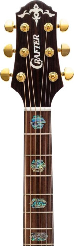 CRAFTER SRP G-36ce электроакустическая гитара, верхняя дека Solid ель, корпус Solid палисандр фото 4