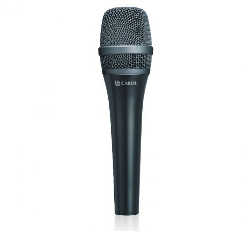 Carol AC-920 DARK SILVER Микрофон вокальный динамический суперкардиоидный, 50-12000Гц, с держателем