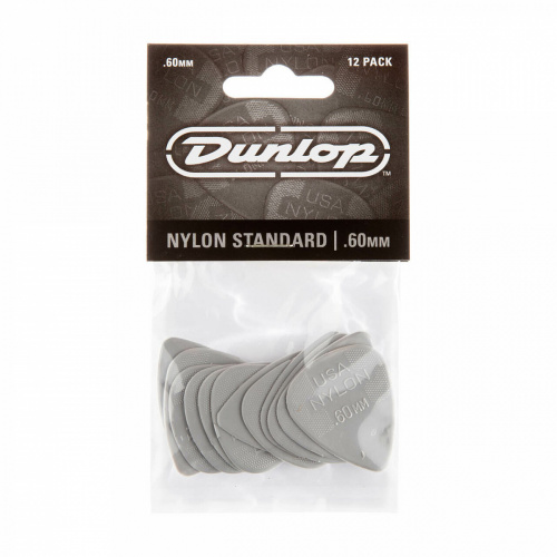 Dunlop Match Pik Nylon 448R060 12x6Pack медиаторы, толщина 0.6 мм, 12 упаковок по 6 шт. фото 4