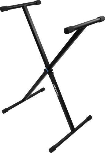 Ultimate JS-500C клавишная крестообразная стойка на 1 инструмент, черная, алюминий фото 2