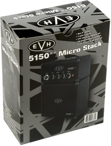 EVH STEALTH MICRO STACK BLK миниатюрный комбоусилитель 1 Вт динамик 3' фото 4