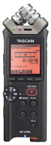 TASCAM DR-22WL цифровой диктофон PCM стерео рекордер с встроенными микрофонами, Wav/MP3 фото 2