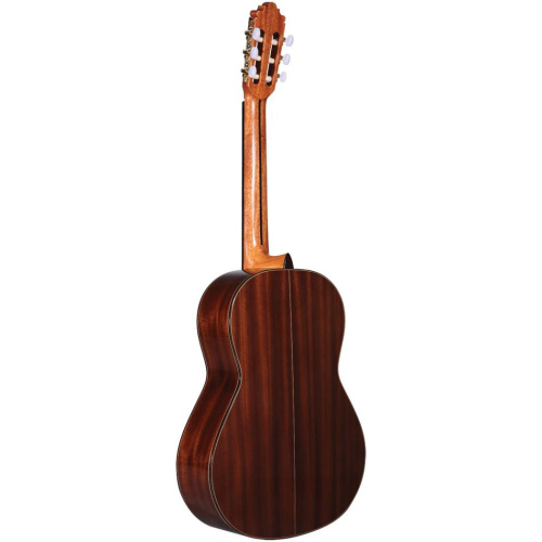 ALTAMIRA N400+ классическая гитара 4/4, верхняя дека массив кедра, корпус массив кр. дерева. Чехол фото 3