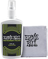 Ernie Ball 4222 полироль для гитары, флакон спрей с салфеткой