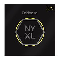 D'Addario NYXL0946 струны для электрогитары, никель, 9-46