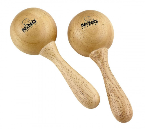Nino Percussion NINO8 деревянные маракасы, эргономическая ручка, дуб