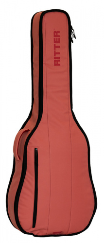 Ritter RGE1-C/FRO Чехол для классической гитары серия Evilard, защитное уплотнение 13мм+10мм, цвет Flamingo Rose фото 2