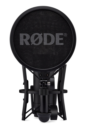 RODE NT1 5th Generation Black чёрный студийный микрофон с 1" конденсаторным капсюлем HF6, диаграмма направленности кардиоида, уровень собственного шум фото 2