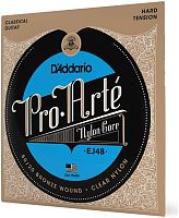 D'Addario EJ48 струны для классич. гит., Gold, Hard Tension