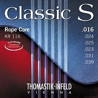 THOMASTIK KR116 Classic S струны для классической гитары, сталь/нейлон и посер.медь, 16-39