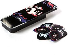Dunlop Jimi Hendrix Star Haze JHPT15H Pick Tin сувенирный набор медиаторов в пенале, жесткие, 6 шт.