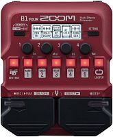 Zoom B1 FOUR басовый процессор мультиэффектов