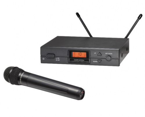 AUDIO-TECHNICA ATW2120a Ручная радиосистема, 10 каналов UHF с ручным динамическим микрофоном