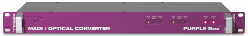 DiGiCo X-PB-OP Двунаправленный конвертор форматов цифрового аудио Purple Box. CAT5/MADI в оптический HMA.