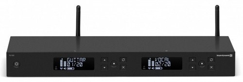 beyerdynamic TG 500DR (518-548MHz) Двухканальный приемник радиомикрофонной системы, LCD-Дисплей, IR-Sync, кабель питания и антенны в комплекте