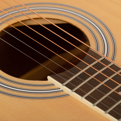ROCKDALE Aurora D6 Satin NAT акустическая гитара дредноут, цвет натуральный, сатиновое покрытие фото 5