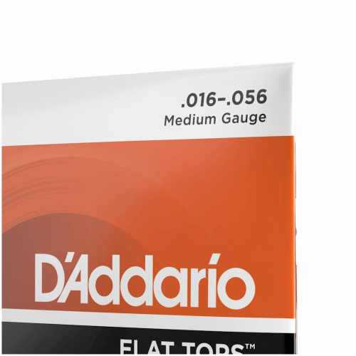 D'Addario EFT13 струны для акустической. гитары, фосфор-бронза, полир, resophonic Guitar 16-56* фото 2