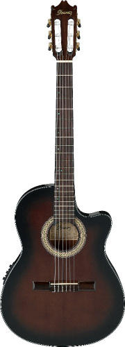 IBANEZ GA35TCE-DVS классическая гитара, цвет тёмный скрипичный санбёрст