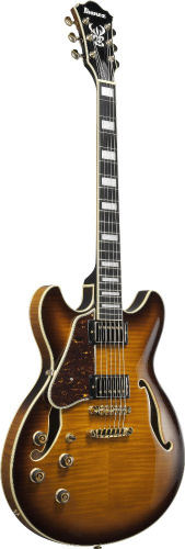 IBANEZ AS93FML-VLS полуакустическая гитара, левосторонняя, цвет скрипичный санбёрст, фото 3