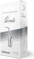 D'ADDARIO WOODWINDS RHKP5ASX250 HEMKE, ALTO, 2.5, 5 BX трости для альт саксофона, размер 2.5, 5 шт