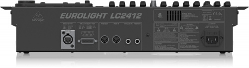 Behringer LC2412 V2 профессиональный 24-канальный DMX световой пульт с 24 пресетными каналами назначаемыми на 512 DMX каналов фото 5