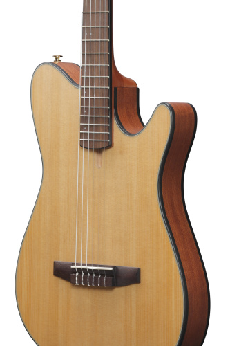 IBANEZ FRH10N-NTF Электроакустическая гитара, цвет - натуральный фото 3