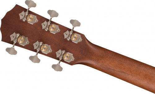 FENDER PD-220E Mahagony Aged Cognac Burst электроакустическая гитара, цвет темный санберст, кейс в комплекте фото 4