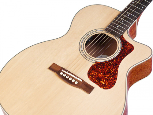 GUILD OM-240CE, гитара электроакустическая, форма корпуса - orchrstra, цвет - натуральный, верхняя дека - массив ели, корпус - м фото 4