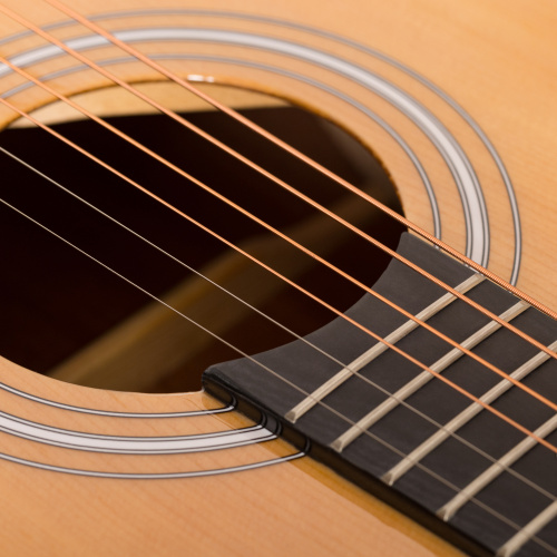 ROCKDALE Aurora D5 Gloss NAT акустическая гитара дредноут, цвет натуральный, глянцевое покрытие фото 5