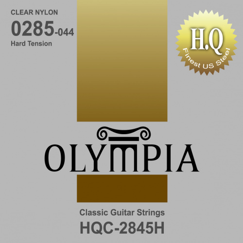 Olympia HQC2845H струны для классической гитары чистый нейлон, сильное натяж. (28-33-41-30w-36-44)