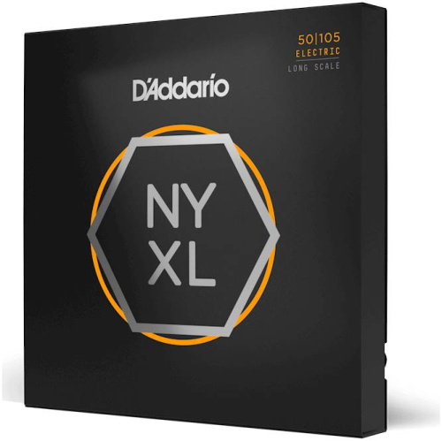 D'ADDARIO NYXL50105 Set NYXL Bass, Medium, 50-105 струны для бас-гитары