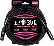 ERNIE BALL 6388 кабель микрофонный, XLR XLR, 6 м, чёрный