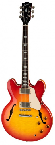 GIBSON 2019 ES-335 Figured, Heritage Cherry гитара полуакустическая, цвет красный в комплекте кейс