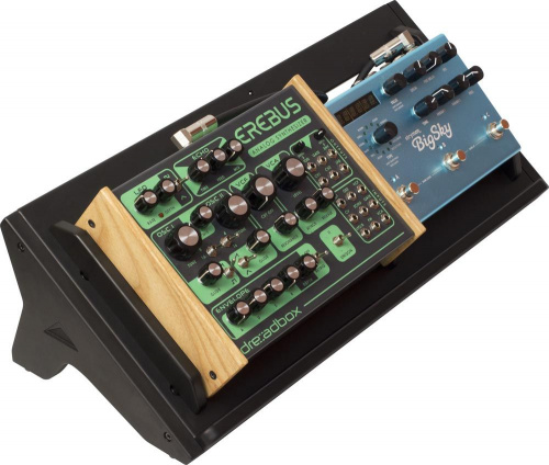 Ultimate Support MDS-100 настальная стойка для сэмплеров/синтезаторов/драм-машин, ширина зажимов 16,2-40,5см, цвет черный фото 3