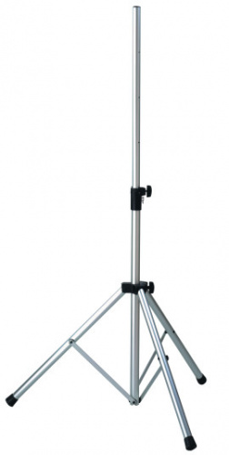 QUIK LOK SP180 стойка для акустических систем на треноге, диаметр трубы 35мм, высота 1220-1830 мм, серебристая, алюминий, до 56 кг фото 3