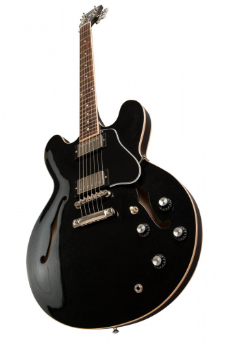 GIBSON 2019 ES-335 Dot inlay Graphite Metallic гитара полуакустическая цвет черный металлик в комплекте ке фото 5