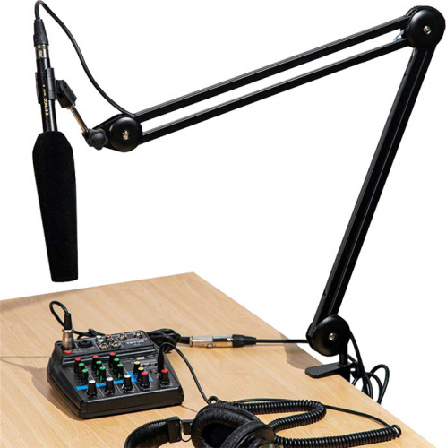 Synco MA38 Микрофонная стойка-пантограф с кабелем XLR-XLR фото 7